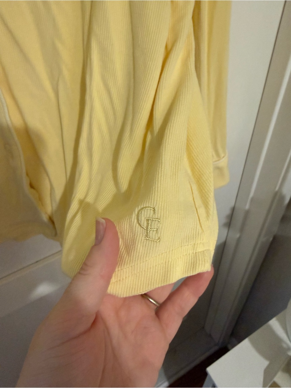 Cozy Earth Women's Yellow Pajama Set - Picture 3 of 12